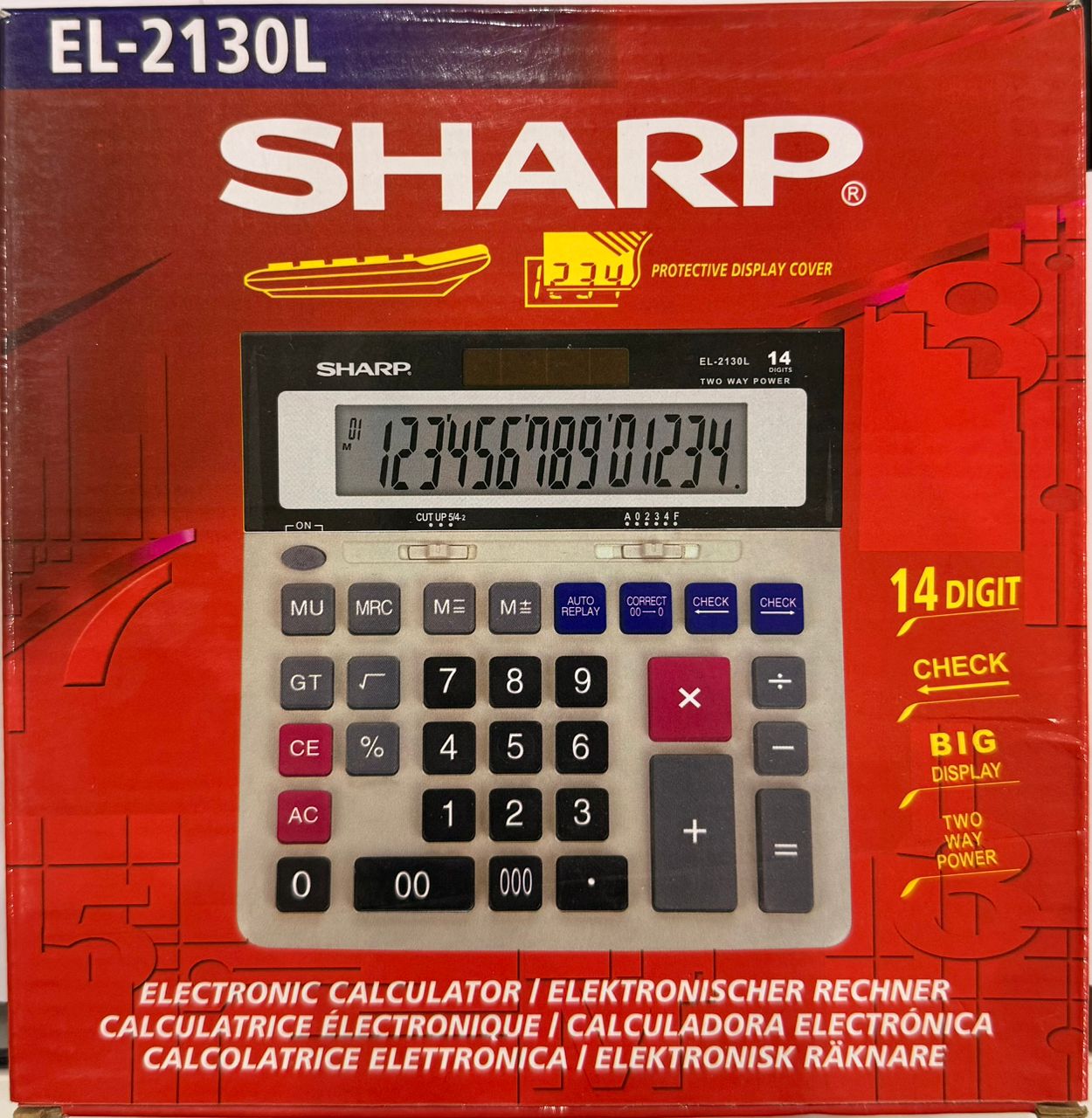 Calculatrice Sharp 14 digits