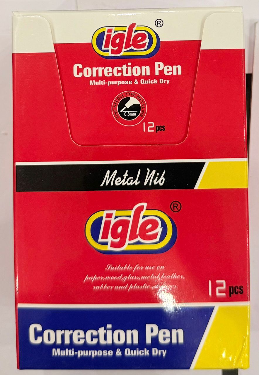 Paquet de blanco correcteur blanc (12 pièces)