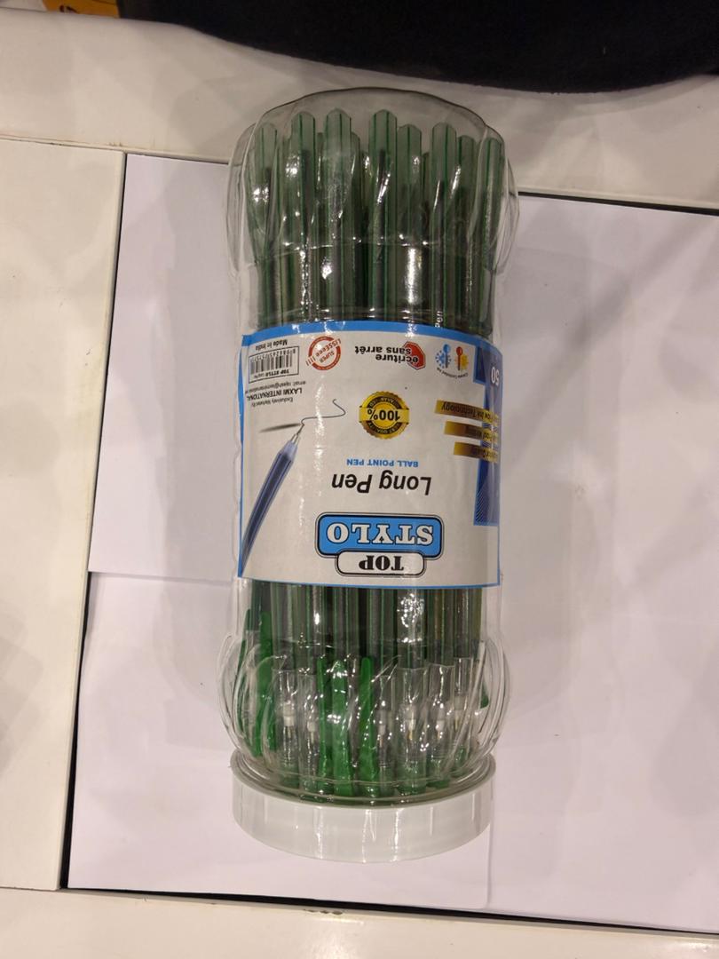 Paquet de stylo vert Top Stylo