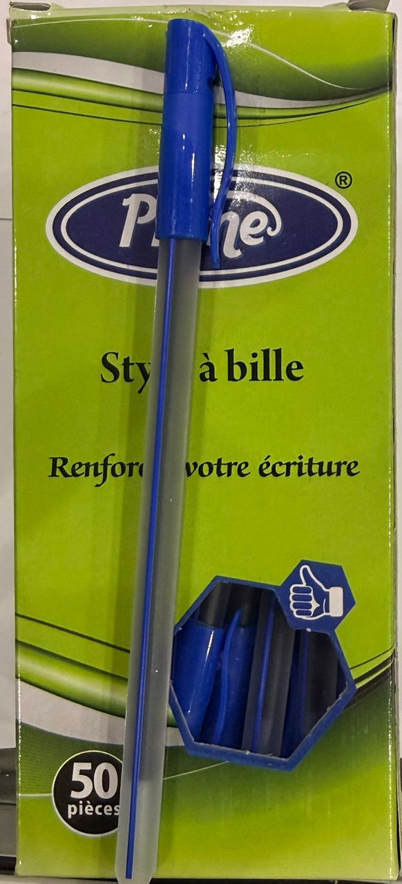 Paquet de stylos bleu Primé